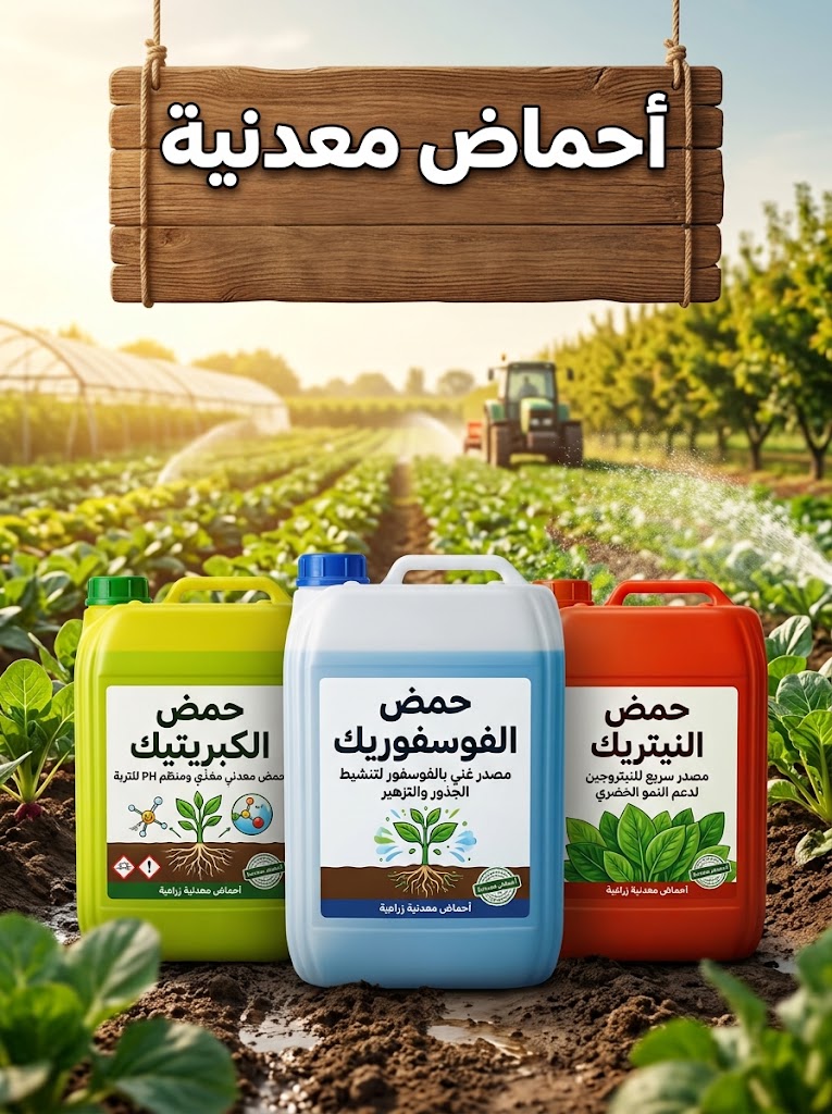 احماض معدنية